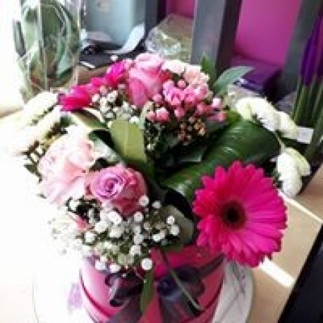 Cerise Hatbox